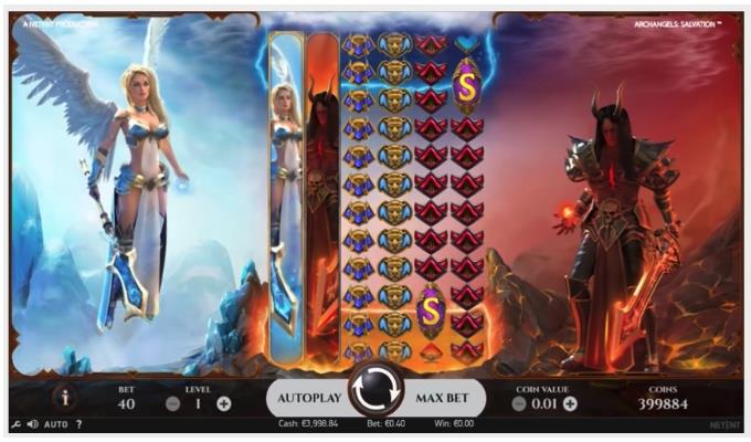 archangels salvation slot screen