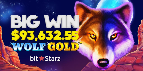 bitstarz casino wolf gold slot big winner