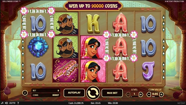 bollywood story slot review