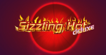 Sizzling Hot deluxe slot logo