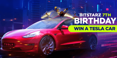 bitstarz casino birthday tesla car