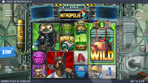 Nitropolis Bonus Game
