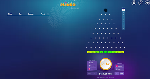 Plinko Crypto Game