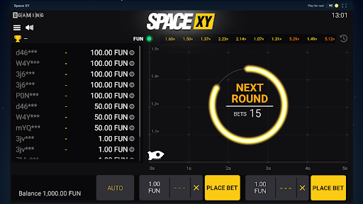 SpaceXY Slots