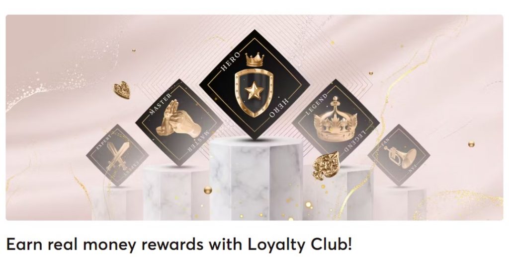 Real money rewards with Bitcasino.io oyalty Club