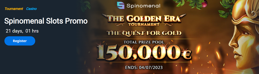 Join the Golden Era Tournament with Spinomenal and Win Big!