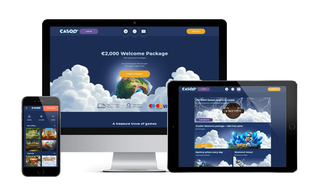 Пристрої веб -сайтів Casoo Casino
